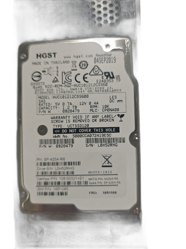 HGST HUC101212CSS600 Storage - Image 1