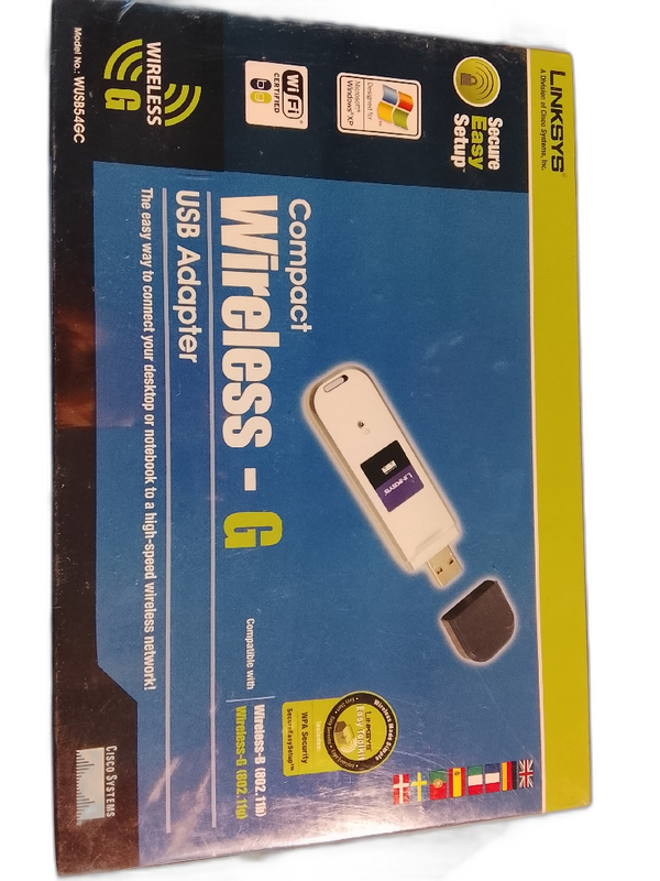 Linksys WUSB54GC USB Wi-Fi Adapter - Image 2