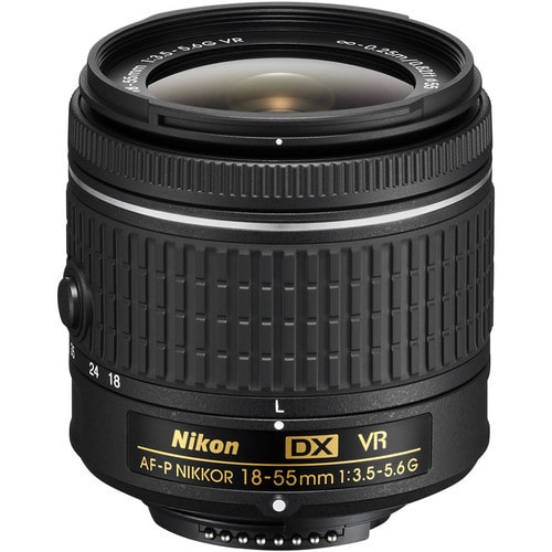 Nikon AF P Nikkor 18 55mm 1 3.5 5.6G Camera Lens DX VR
