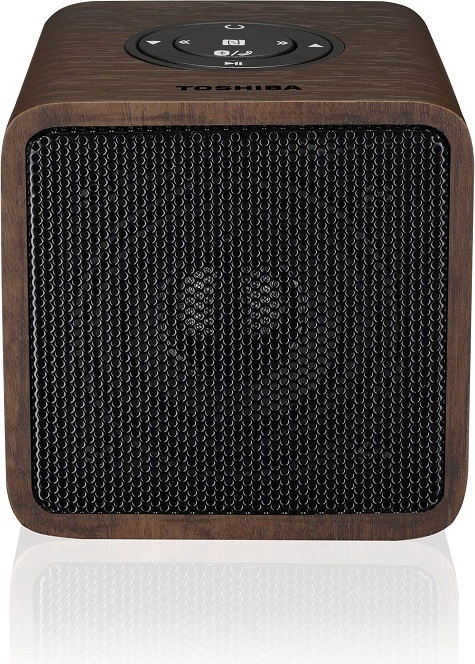 Toshiba TY WSP52 Mono Portable Speaker Wood 2Watt Bluetooth