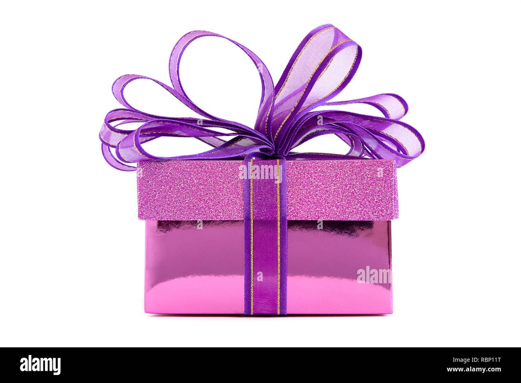 4 Gift Box Big Violet
