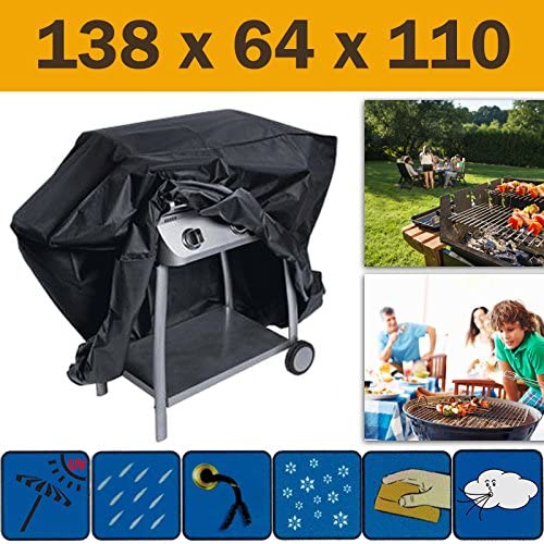 Outdoor Waterproof Barbecue BBQ Cover Grill Burner Cover 138X64X110Cm HG2015