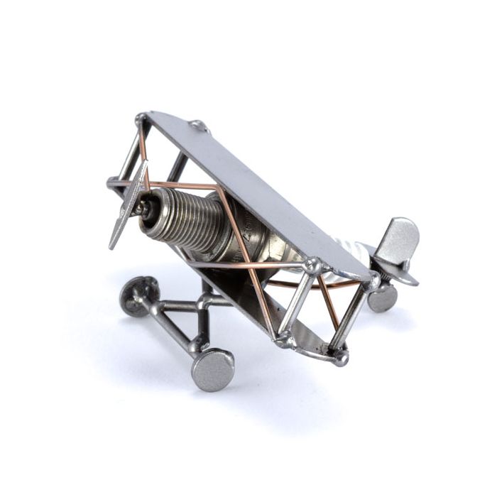 Articiones Handmade Aeroplane Model Metal 6cm 14cm 14cm
