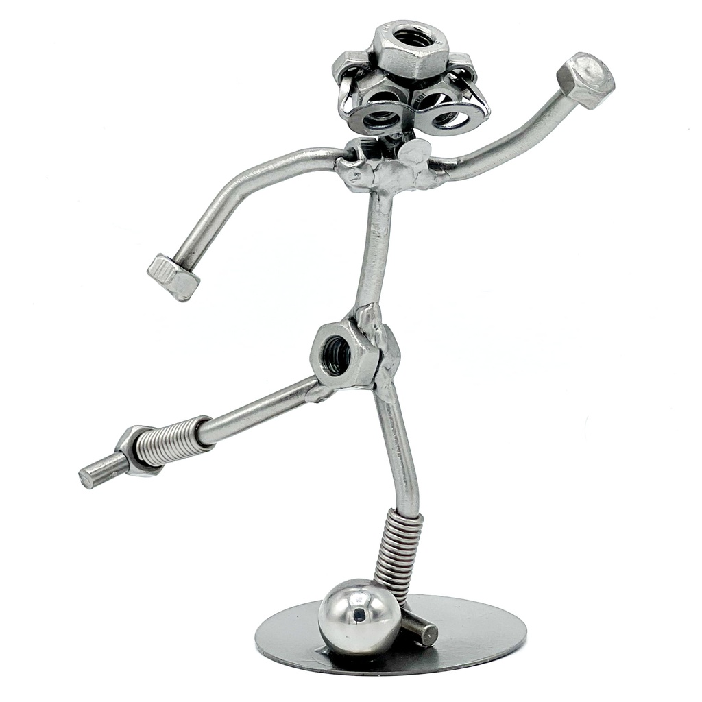 Articiones Handmade Fooball 1V1 from Nails Screws and Bolts