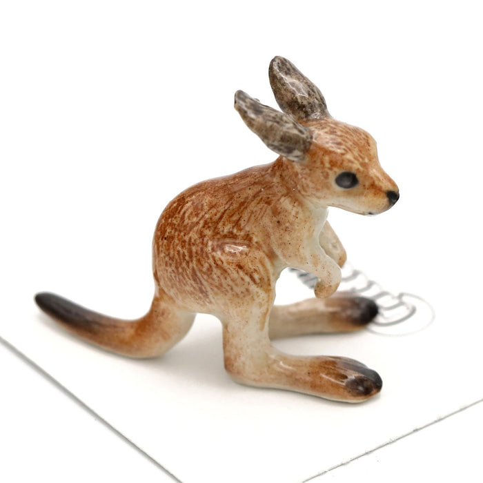 Articiones Kangaroo Handmade Figurine  Ceramic New 6cm 4cm 3cm