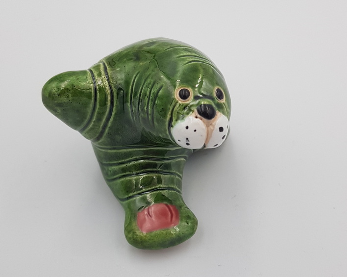 Articiones Seal Handmade Figurine  Ceramic New 5.5cm 6cm 5cm
