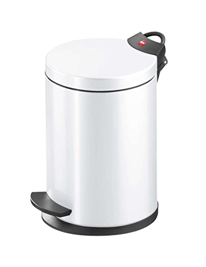 Hailo T2 S 4L Bathroom Bin ??????? ??????????? White