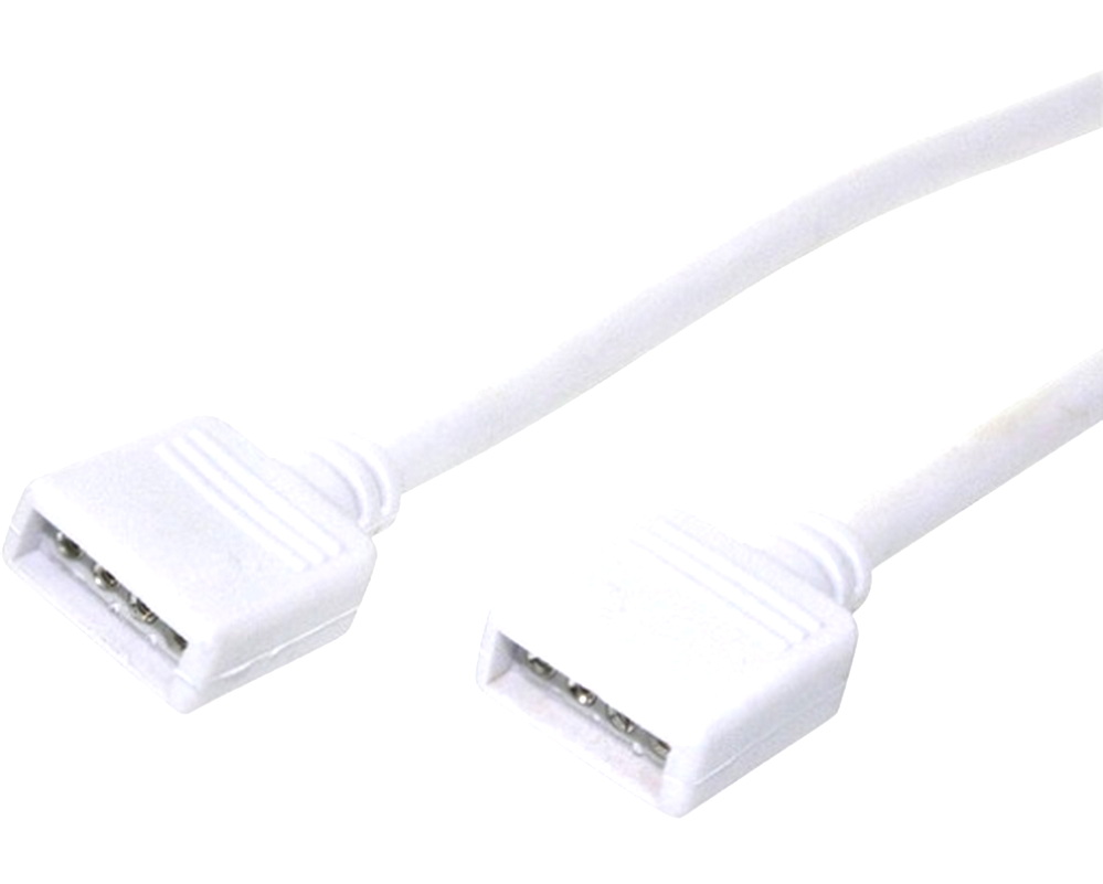 Bleil Lead Connection Extension Cable on Both Sides for LED Stripe White New 2 Meter