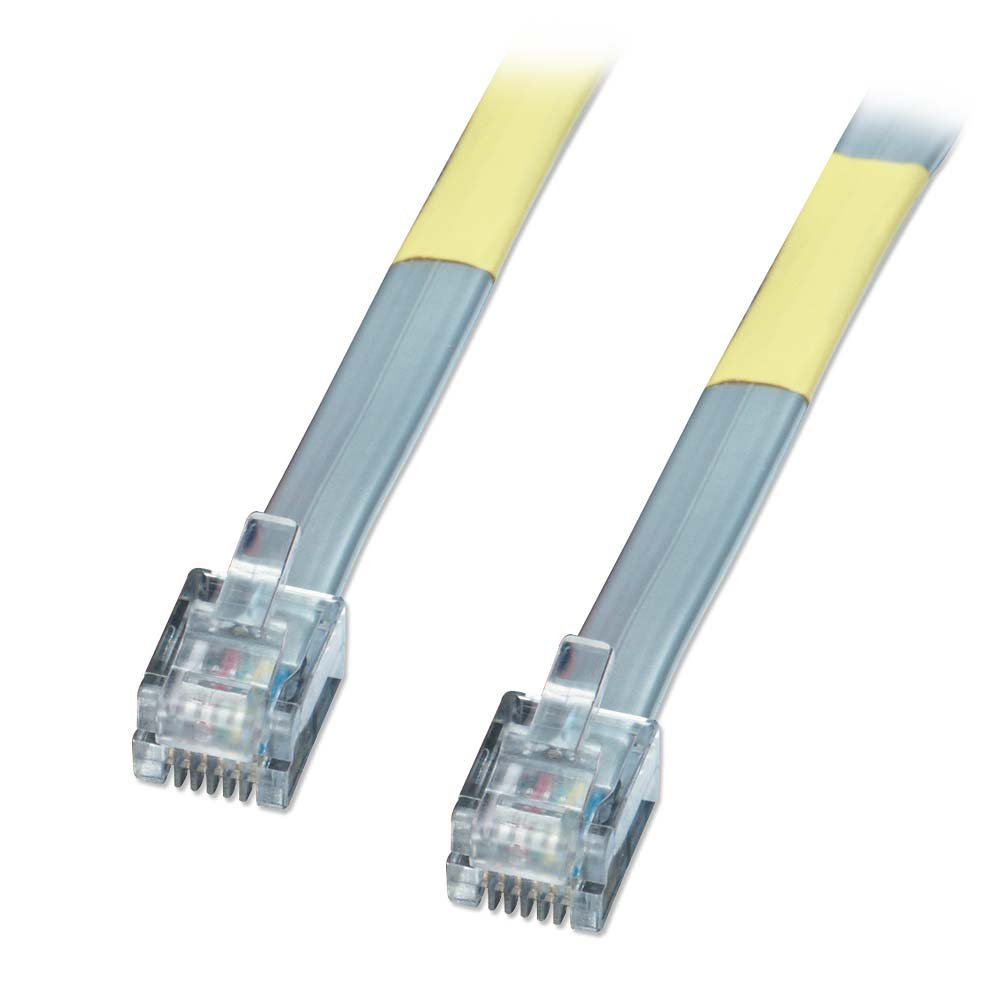 Lindy Data and Telephone Cable RJ 12 Male RJ 12 Male 5 Meter Open Box