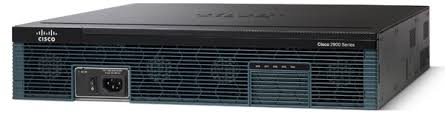 Cisco 2921 Wired Router Used A Fiber Channel Ethernet 512MB Memory 3