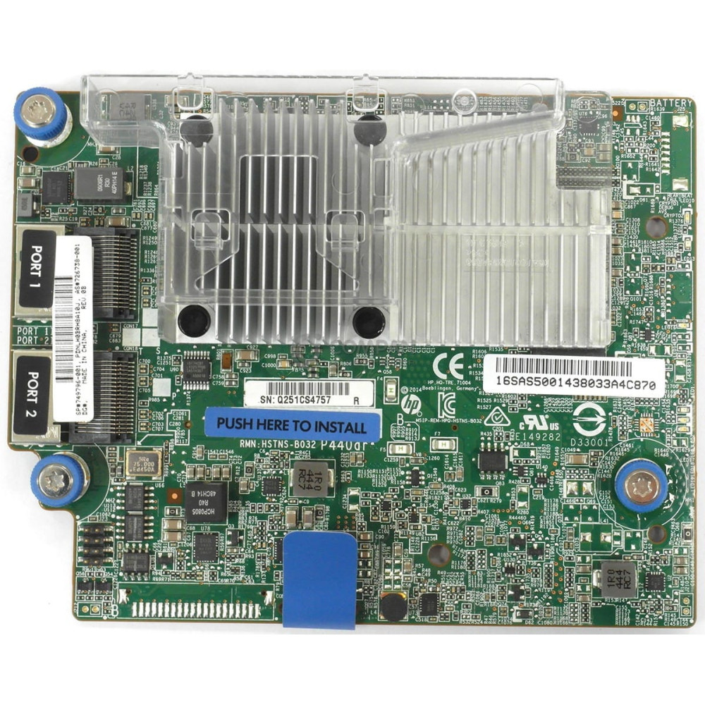 HP Raid Controller P440ar 2GB Cache 8 Port 12G SAS 6G HBA Mode