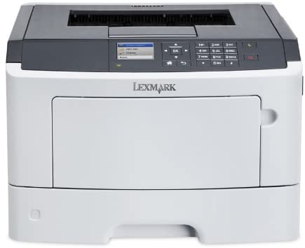 Lexmark MS510dn Compact Monochrome Laser Printer Network Ready Duplex Printing and Professional FeaturesBlackGrey  Used A