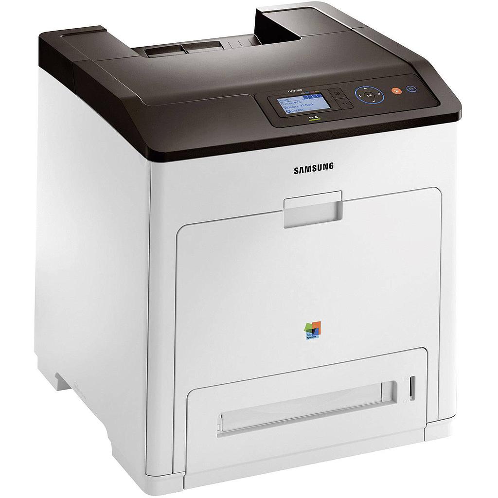 Samsung CLP 775ND Laser Printer Colour Used A Ethernet Usb <25K Pages A4