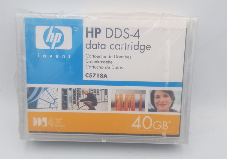 HP DDS 4 Data Cartidge Tape 40GB C5718A