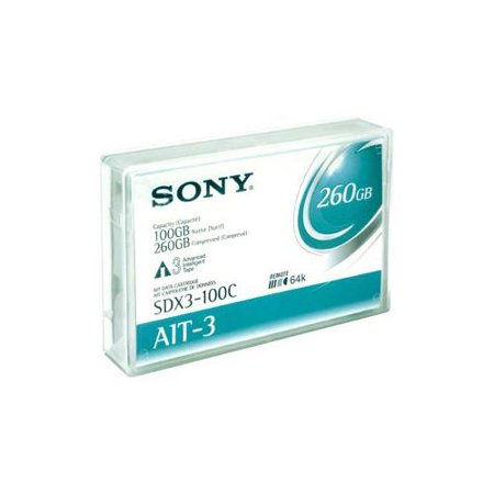 Sony SDX3 100C AIT3 100260GB Tape Cartridge