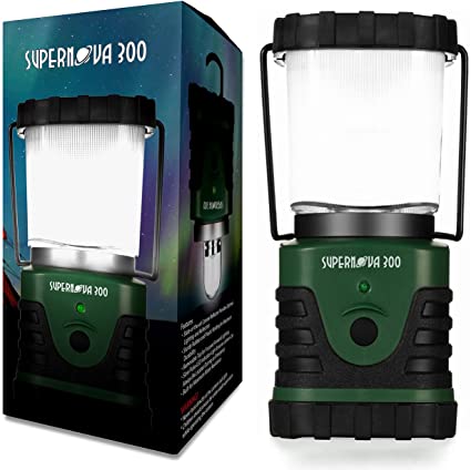 Supernova 300 Ultra Bright LED Camping and Emergency Lantern New LED Outdoor Lanterns 300 Lumens