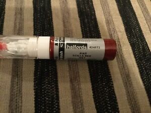 Halfords Scratch Chip Repair for Fiat Scilla Red Paint Code 171
