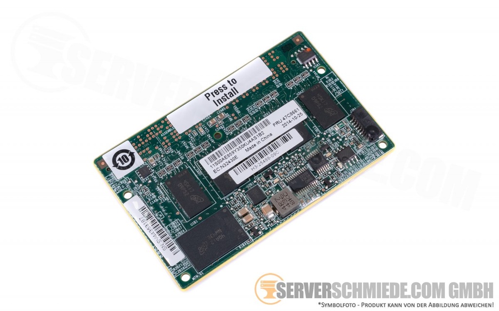 47C8656 ServeRAID M5200 M5210 Series  1GB Cache RAID Upgrade FRU 44W3393 New