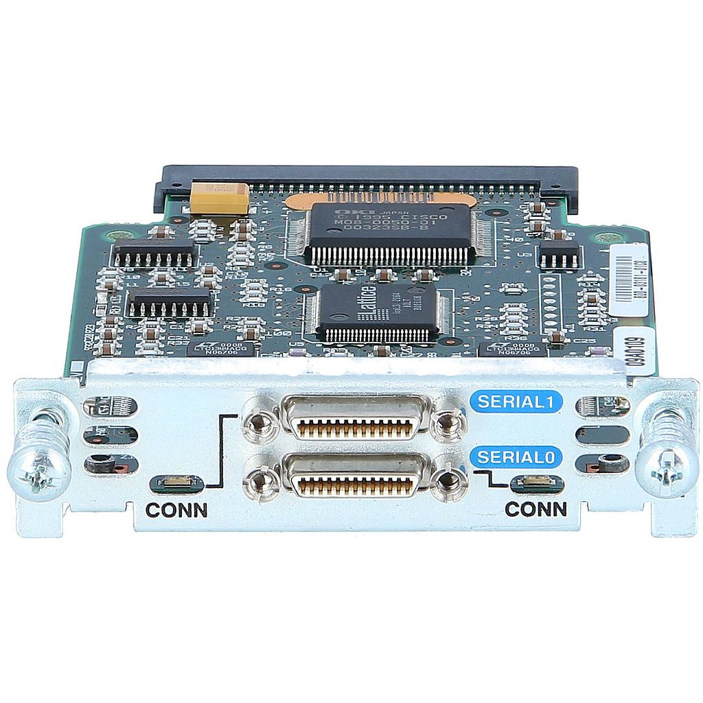 CISCO WIC 2T 2 Port Serial WAN Interface Card USED A