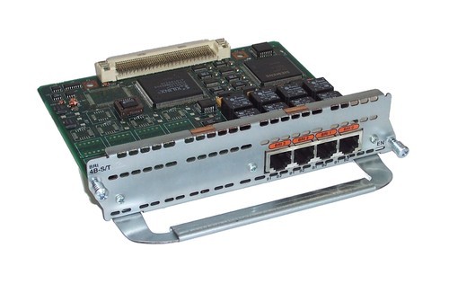 Cisco NM BRI 4B ST Ethernet RJ45 Network ModuleUsed A