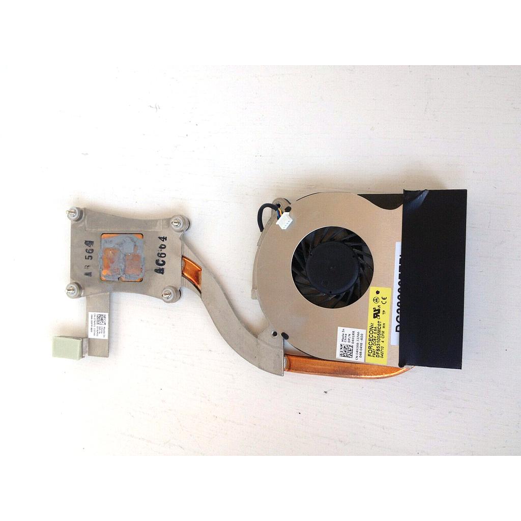 Dell Latitude E6410 Heatsink & Fan. 72H1RR  0TNP01 Used A