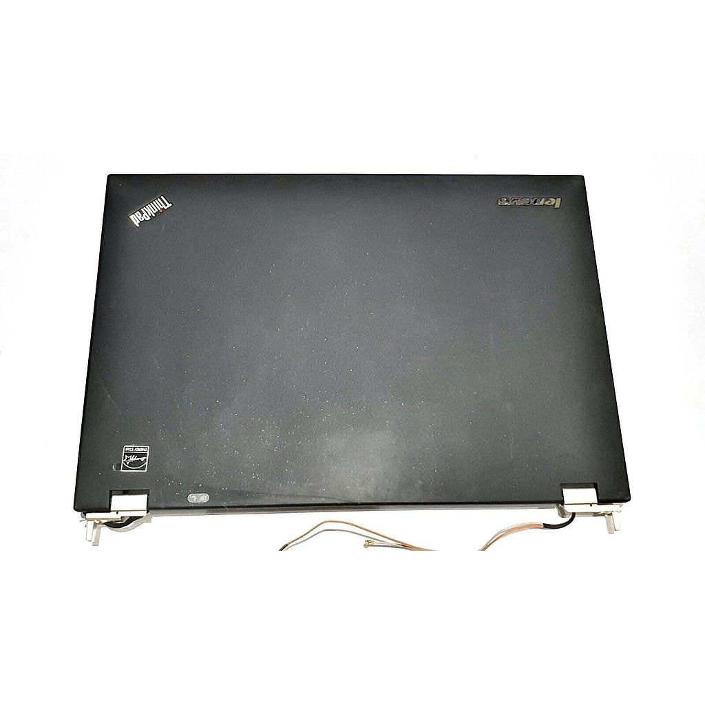 Lenovo ThinkPad T420 T420i Screen Lid Back CoverHinges Web Cam and Antenna Assembly PN 04W1608 0A65245 04W1E15 60Y9994 Used A
