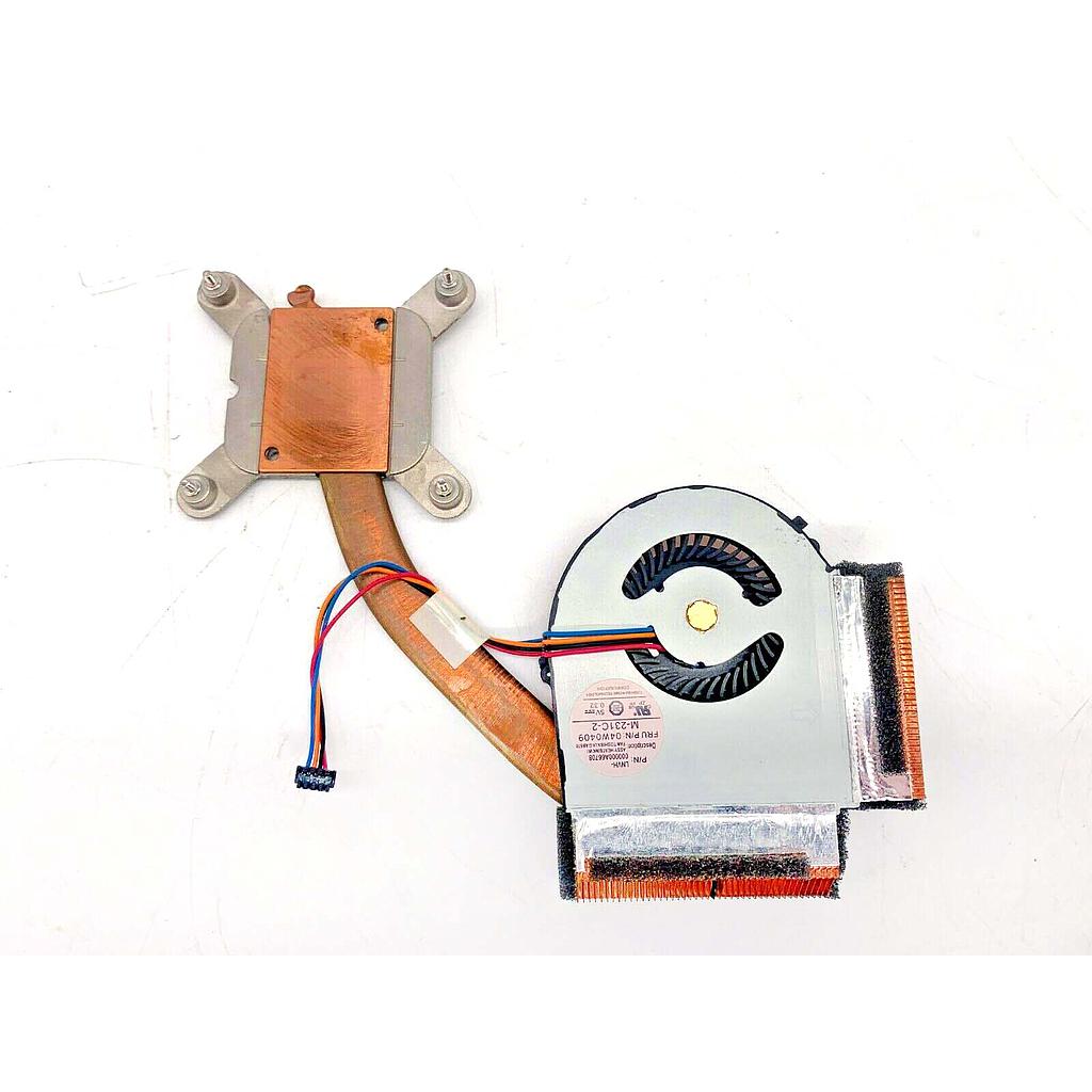 Lenovo Thinkpad T420 Cooling Fan and Heatsink 04W0409 Used A