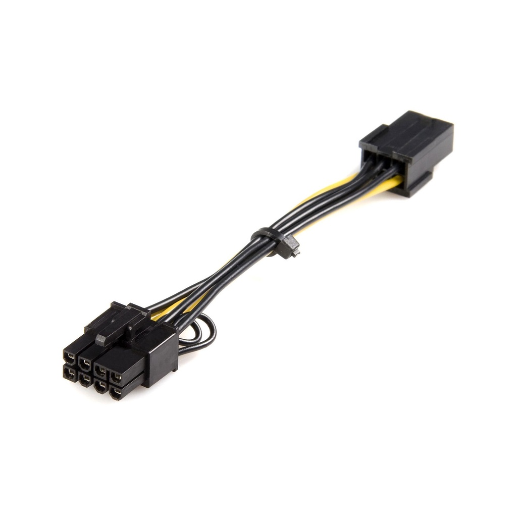 Cable Inline Power Adaptor Cable 6 Pin F to 8Pin M Pci Express 10Cm