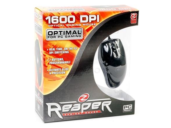 Gaming Mouse 1600Dpi Reaper OPTICAL Usb New
