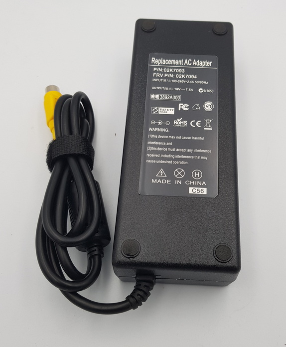 Ibm Lenovo 02K7093 Replacement Power Supply New 120W