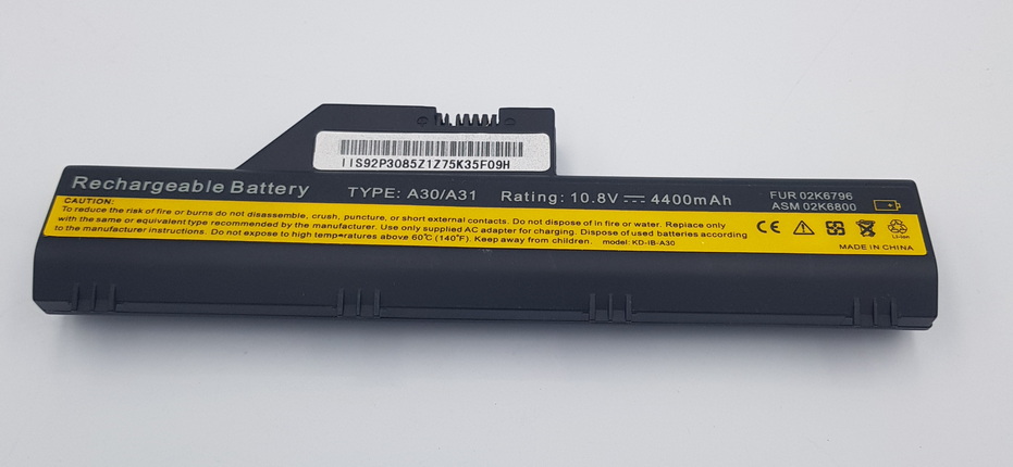 Ibm Lenovo A30 Replacement Laptop Battery New