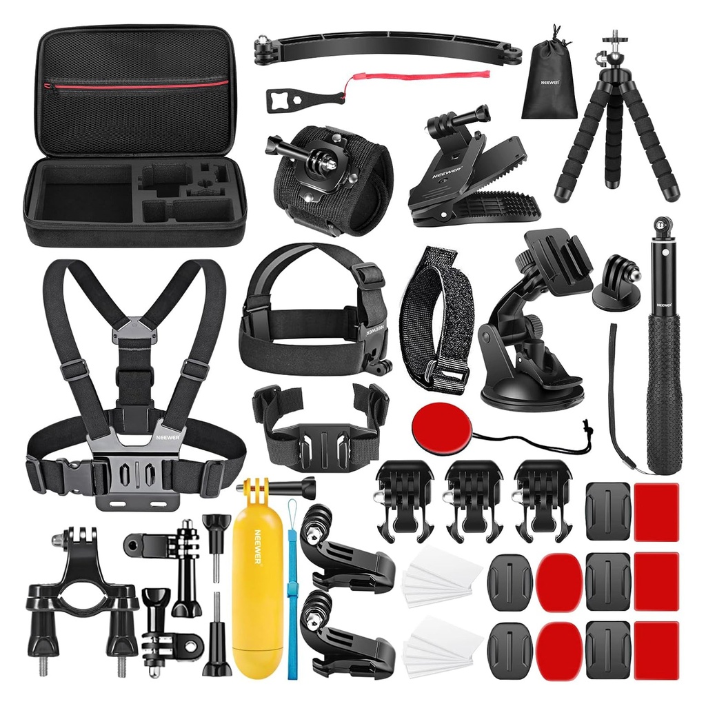 BPS Accessories Kit for GoPro Hero 4 Hero 3 Hero 3 & SJCAM SJ4000 SJ5000
