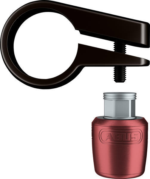 Abus Nut Fix Cycling Seat Post Locking System 300Mm Silver