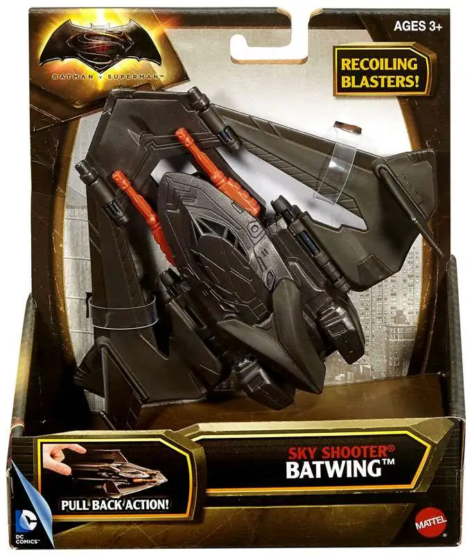 Batman V Superman Dawn of Justice Sky Shooter Batwing Vehicle