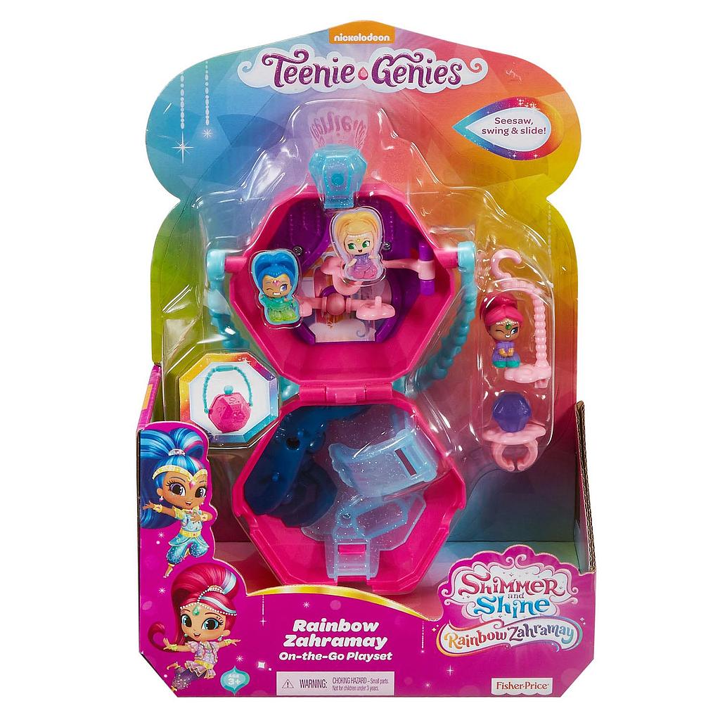 FisherPrice Teenie Genies Rainbow on the Go Playset