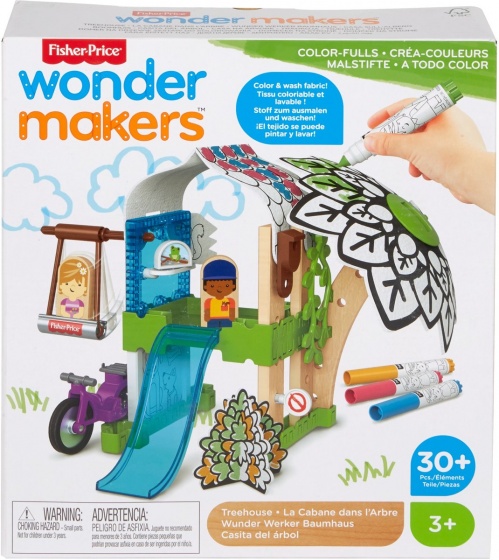 Fisherprice Wonder Makerskit Tree House Creative Toy
