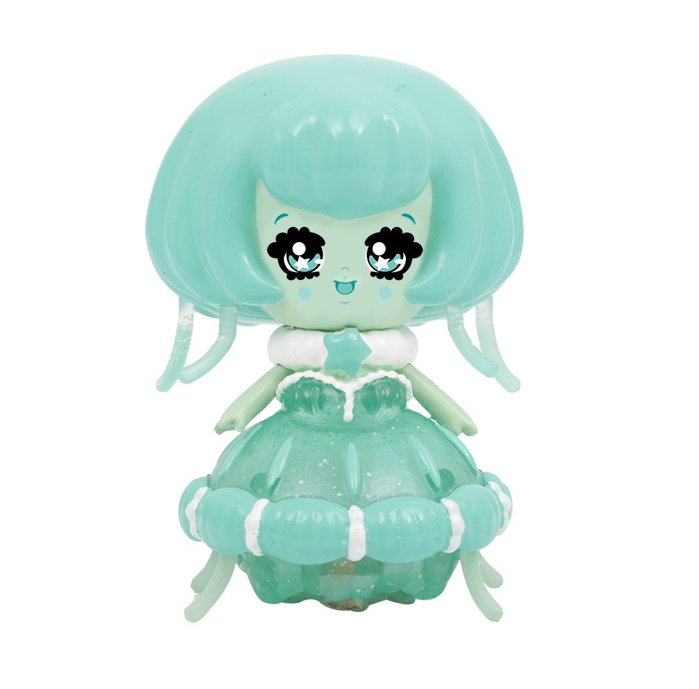 Giochi Preziosi Glimmies Aquaria Water Activated 6cm Light Up Fairy Doll Medusilla