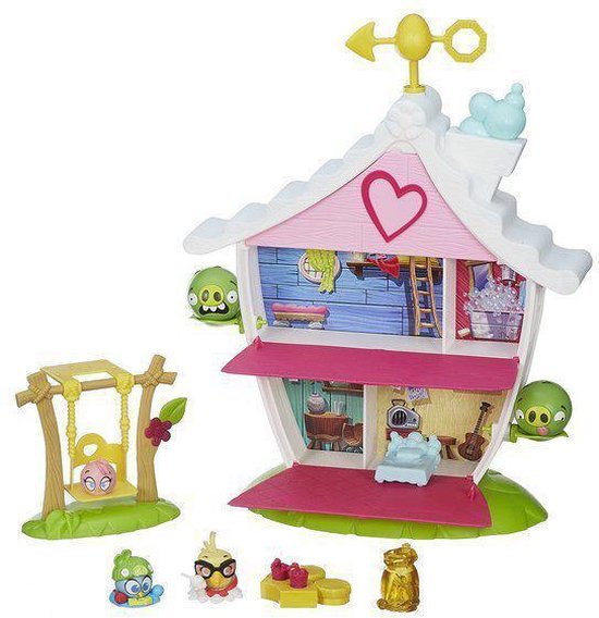 Hasbro Angry Birds Stella Telepods Treehouse Playset Game