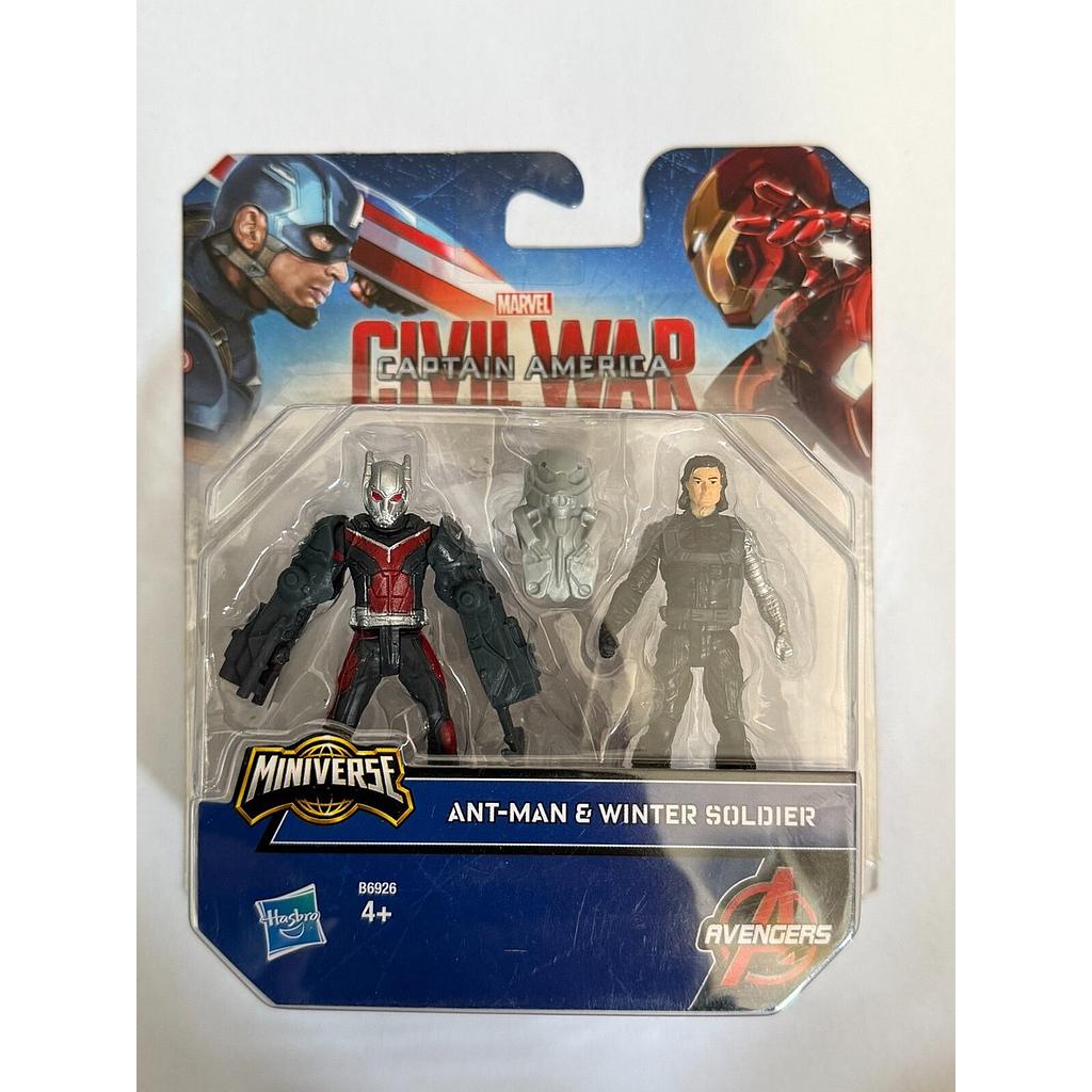 Hasbro Captain America Movie 2.5 Inches Action Figure Ant Man and Winter Soldier