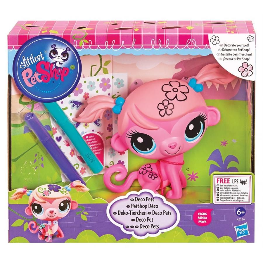 Hasbro LITTLEST PET SHOP DECO PET Animals for Decoration A6272