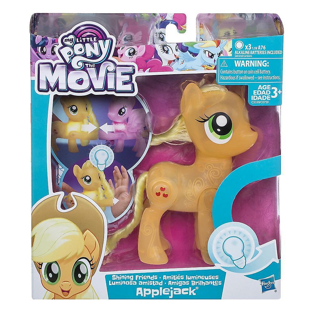 Hasbro My Little Pony Movie Figurine Applejack Light Up Toy