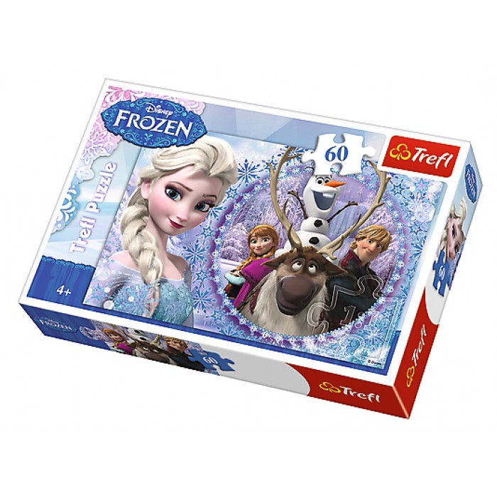 Trefl 17275 Disney Frozen 60 Pieces Puzzle 33x22cm