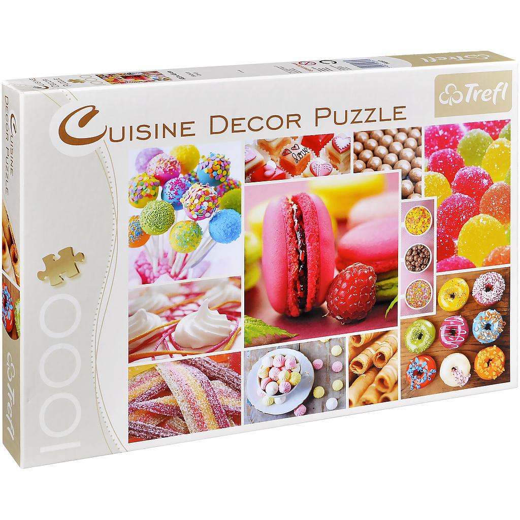 Trefl Cuisine D�cor Candies 1000 Pieces Puzzle 683x48cm