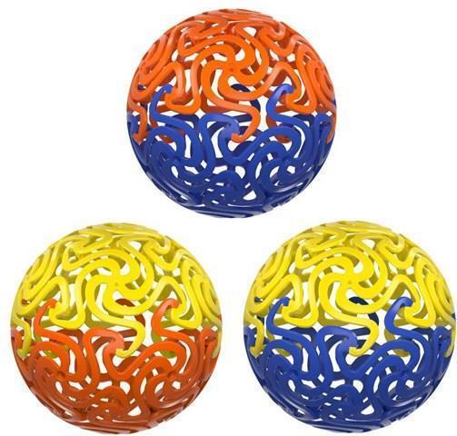 WABOBA BRAIN BALL PUZZLE AND EXTREME BOUNCY CRAZY SPIN for Outdoor Games Creative Toys