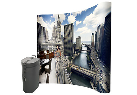 Pop Up Banner Display Portable Trade Show Booth