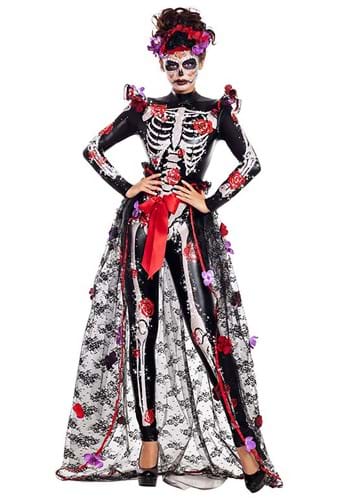 Carnival Costume Day of the Dead Mask Top L XL