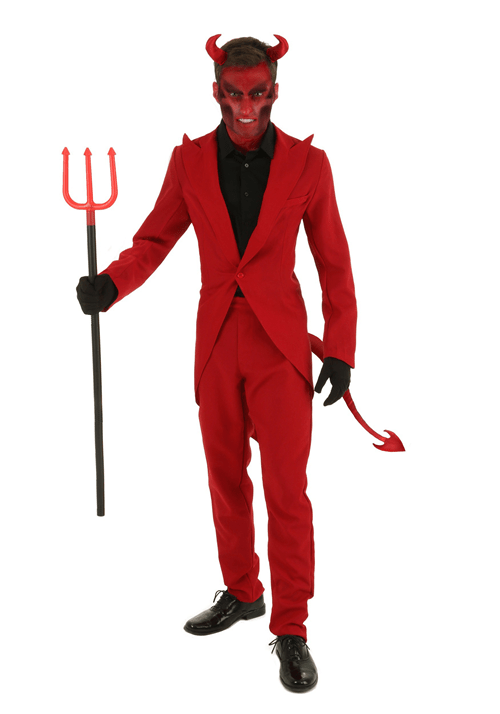 Carnival Costume Devil Top Pants Medium