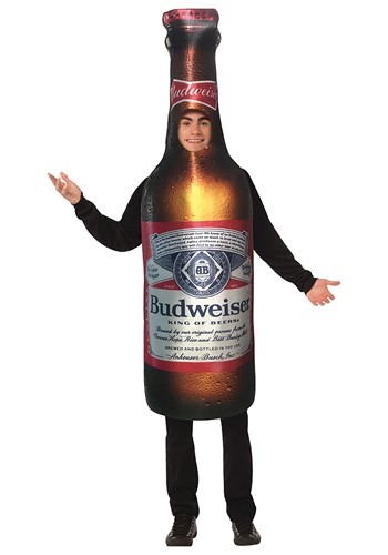 Carnival Costume I Love Beer Bottle One Size