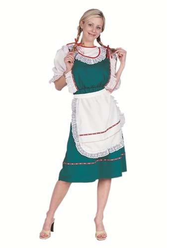 Carnival Costume Oktoberfest Tyrolean Dress Pink LXL