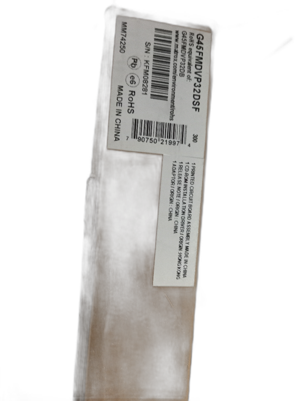 Matrox G45FMDVP32DSF MM74250 Controller Board Black Plastic